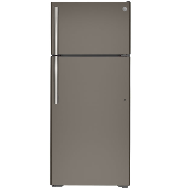 GE 17.5-cu ft Top-Freezer Refrigerator ( Slate ) ENERGY STAR Certified