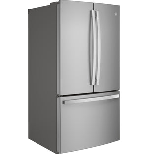 GE Standard-Depth 28.7-cu ft 3 -Door French Door Refrigerator with Ice Maker ( Stainless Steel ) ENERGY STAR Certified