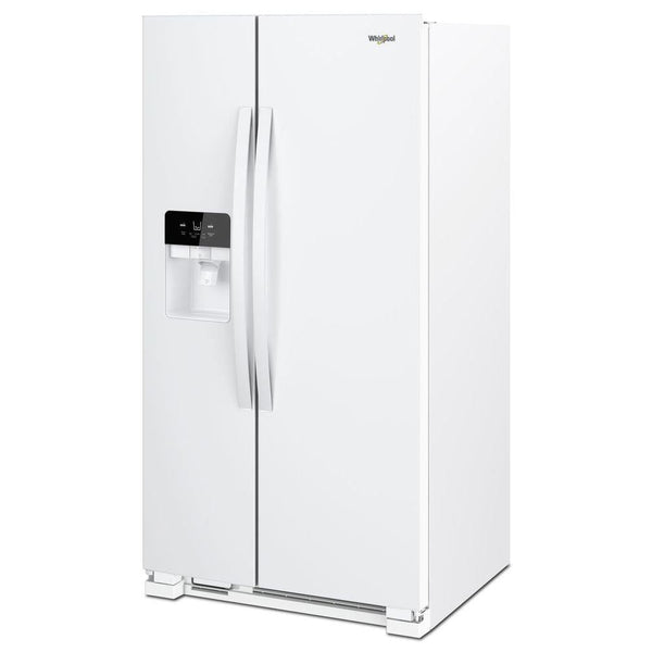 Whirlpool 24.5-cu ft Side-by-Side Refrigerator with Ice Maker ,Water and Ice Dispenser ( White )