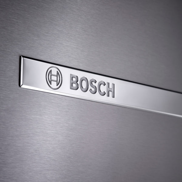 Bosch Counter-Depth 800 Series 21-cu ft 4 -Door French Door Refrigerator with Ice Maker ( Stainless steel ) ENERGY STAR Certified