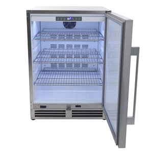 Avanti 5.4-cu ft Mini Fridge ( Stainless Steel ) Garage Ready