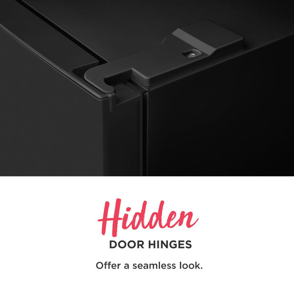 Frigidaire 11.6-cu ft Counter-Depth Top-Freezer Refrigerator ( Black ) Garage Ready ENERGY STAR Certified