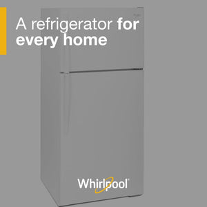 Whirlpool 14.3-cu ft Top-Freezer Refrigerator ( White )
