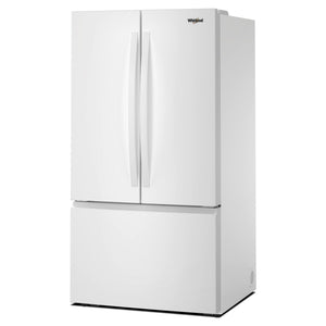 Whirlpool Standard-Depth 31-cu ft 3 -Door French Door Refrigerator with Ice Maker with Water Dispenser ( White ) ENERGY STAR Certified