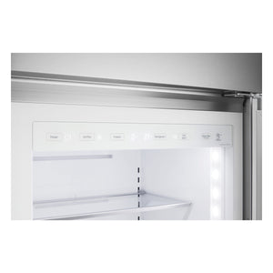 LG STUDIO 25.6-cu ft Counter-Depth Side-by-Side Refrigerator Built-In Smart Compatible with Ice Maker ,Water and Ice Dispenser ( Stainless Steel )