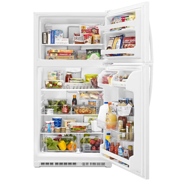 Whirlpool 20.5-cu ft Top-Freezer Refrigerator ( White )