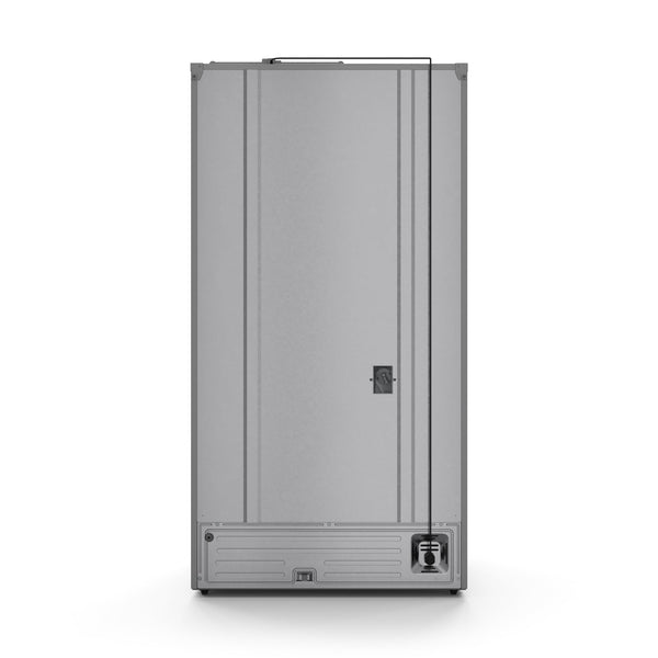 Thor Kitchen Counter-Depth Gordon Ramsay Series 20.3-cu ft 3 -Door French Door Refrigerator with Ice Maker with Ice Dispenser ( Stainless steel ) ENERGY STAR Certified