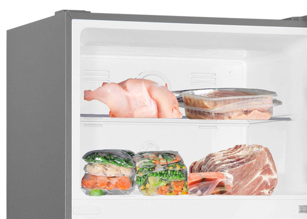 Impecca 17-cu ft Counter-Depth Top-Freezer Refrigerator Built-In ( Stainless Steel )