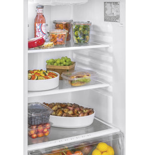 Hotpoint 9.7-cu ft Counter-Depth Top-Freezer Refrigerator ( Stainless steel )