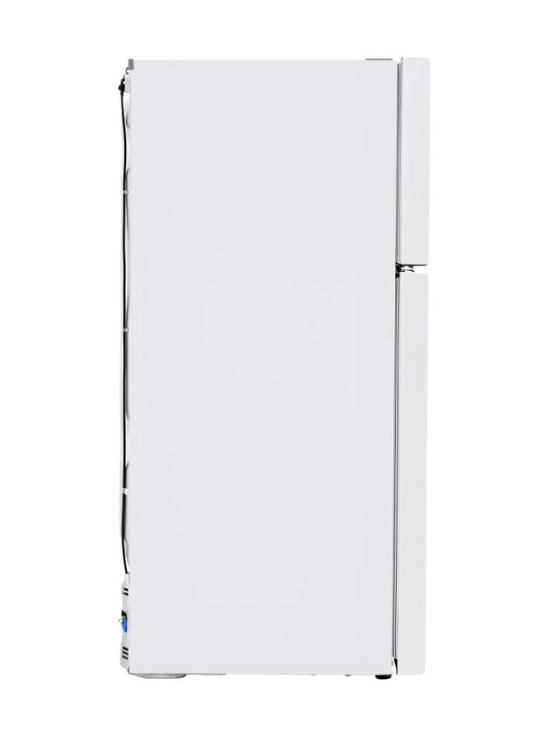 LG 20.2-cu ft Top-Freezer Refrigerator ( White ) ENERGY STAR Certified