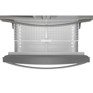 Whirlpool Standard-Depth 24.5-cu ft 4 -Door French Door Refrigerator with Ice Maker with Water and Ice Dispenser ( Stainless Steel ) ENERGY STAR Certified