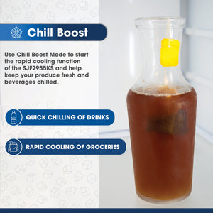 Sharp Standard-Depth 28.9-cu ft 3 -Door French Door Refrigerator with Ice Maker with Water and Ice Dispenser ( Stainless Steel ) ENERGY STAR Certified