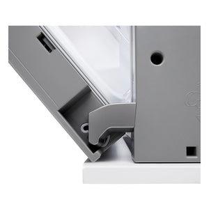 LG Counter-Depth Zero Clearance 23.7-cu ft 3 -Door Smart Compatible French Door Refrigerator with Dual Ice Maker with Water and Ice Dispenser ( PrintProof Stainless Steel ) ENERGY STAR Certified