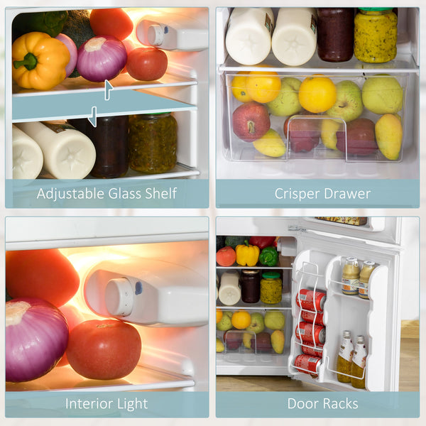 GZMR 3.2-cu ft with Freezer ( White )