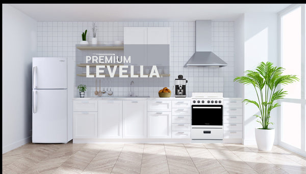 Premium Levella 11.6-cu ft Counter-Depth Top-Freezer Refrigerator ( White )