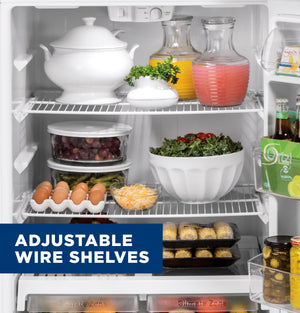 Hotpoint 17.5-cu ft Top-Freezer Refrigerator ( White )