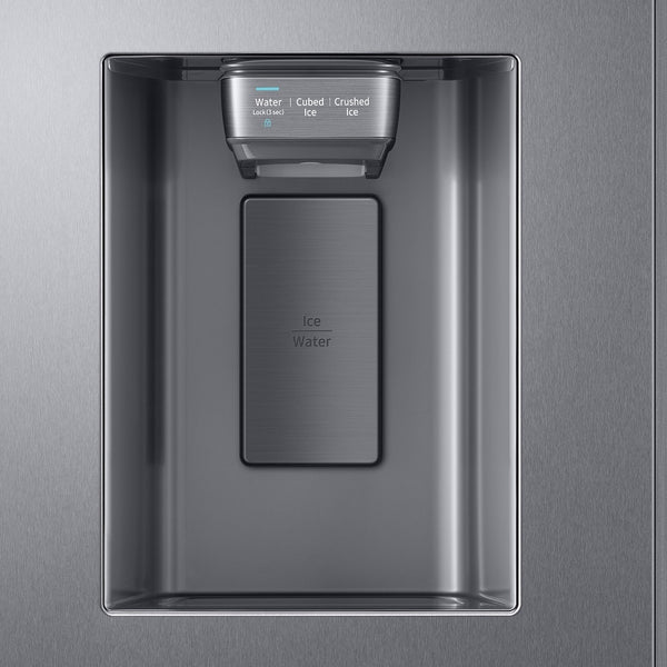 Samsung 27.4-cu ft Side-by-Side Refrigerator with Ice Maker ,Water and Ice Dispenser ( Fingerprint Resistant Stainless Steel )