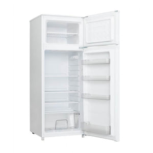 Bevoi 7.3-cu ft Counter-Depth Top-Freezer Refrigerator ( White )