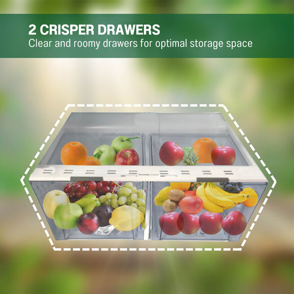 Equator Advanced Appliances 14.3-cu ft Counter-Depth Top-Freezer Refrigerator ( Stainless Steel ) ENERGY STAR Certified