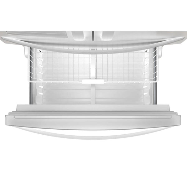 Whirlpool Standard-Depth 24.5-cu ft 4 -Door French Door Refrigerator with Ice Maker with Water and Ice Dispenser ( White ) ENERGY STAR Certified