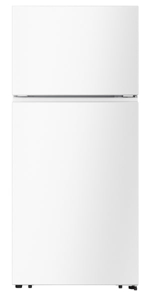 Hisense 18-cu ft Top-Freezer Refrigerator ( White ) Garage Ready ENERGY STAR Certified
