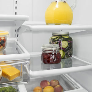 Whirlpool 22.07-cu ft Standard-Depth Bottom-Freezer Refrigerator with Ice Maker ( Stainless Steel ) ENERGY STAR Certified