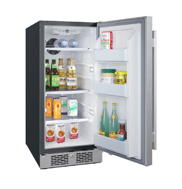 Avallon 3.35-cu ft Mini Fridge ( Stainless Steel )
