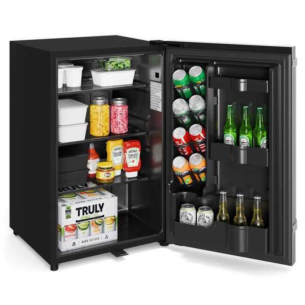 KoolMore 4.4-cu ft Garage Ready Freezerless Refrigerator ( Stainless-Steel )