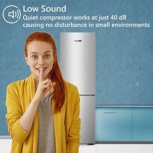 Equator Advanced Appliances 11.50-cu ft Standard-Depth Bottom-Freezer Refrigerator Stainless steel ) ENERGY STAR Certified