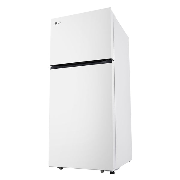 LG 17.5-cu ft Top-Freezer Refrigerator ( White ) Garage Ready ENERGY STAR Certified