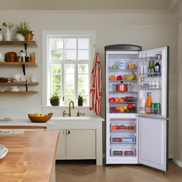 ConServ 10.7-cu ft Standard-Depth Bottom-Freezer Refrigerator Black )