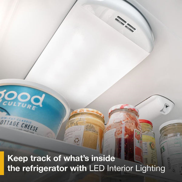 Whirlpool Standard-Depth 25.2-cu ft 3 -Door French Door Refrigerator with Ice Maker ( Black ) ENERGY STAR Certified