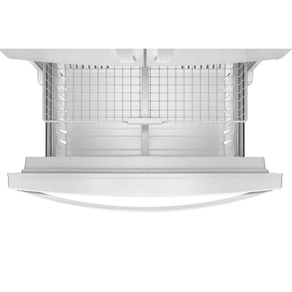 Whirlpool Standard-Depth 24.7-cu ft 3 -Door French Door Refrigerator with Ice Maker with Water and Ice Dispenser ( White ) ENERGY STAR Certified