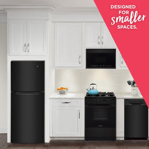 Frigidaire 10.1-cu ft Counter-Depth Top-Freezer Refrigerator ( Black ) Garage Ready ENERGY STAR Certified