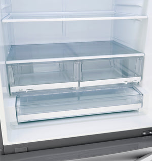 LG 25.5-cu ft Standard-Depth Bottom-Freezer Refrigerator with Ice Maker ( PrintProof Stainless Steel ) ENERGY STAR Certified