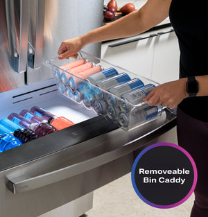 GE Profile Standard-Depth 28.7-cu ft 4 -Door Smart Compatible French Door Refrigerator with Ice Maker with Water Dispenser ( Stainless Steel ) ENERGY STAR Certified