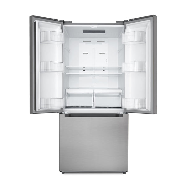 KoolMore 18.5-Cu. Feet Commercial Refrigerators 3 Stainless steel -Door French door ( Stainless steel )