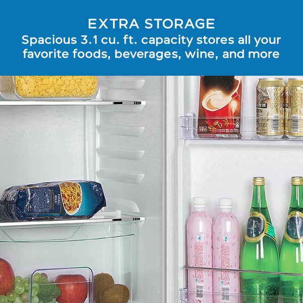 Avanti 3.1-cu ft Mini Fridge ( Black ) ENERGY STAR