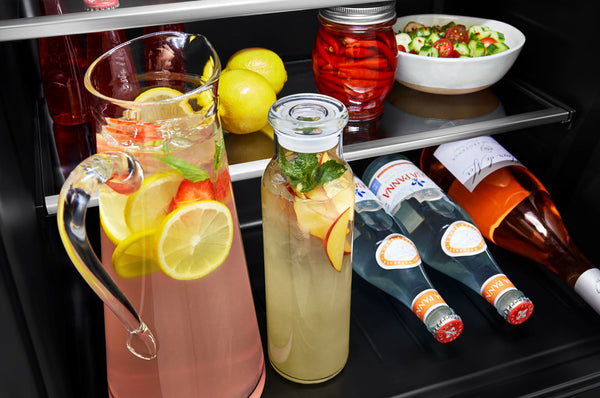 KitchenAid 5.2-cu ft Built-In Mini Fridge ( Stainless Steel )