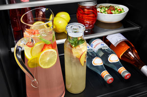 KitchenAid 5.2-cu ft Built-In Mini Fridge ( Stainless Steel )