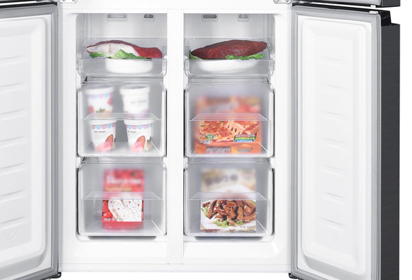 Impecca Counter-Depth 14.9-cu ft 4 -Door Built-In French Door Refrigerator ( Stainless steel )