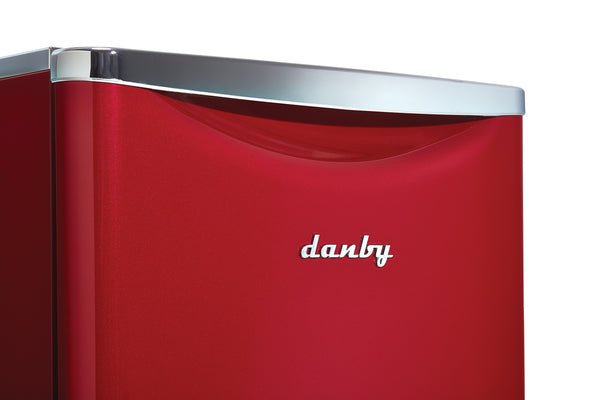 Danby 4.4-cu ft Mini Fridge ( Metallic Red ) ENERGY STAR
