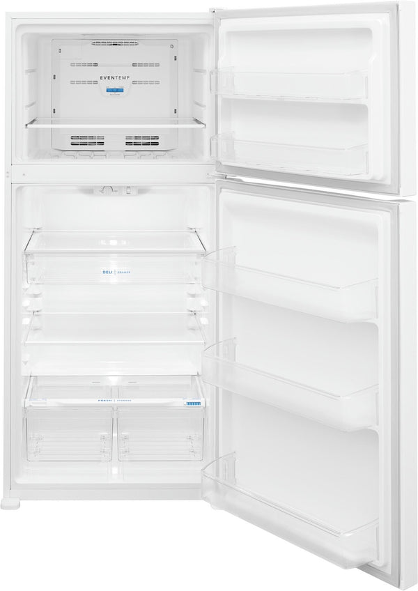Frigidaire 20.0-cu ft Top-Freezer Refrigerator ( White ) Garage Ready ENERGY STAR Certified