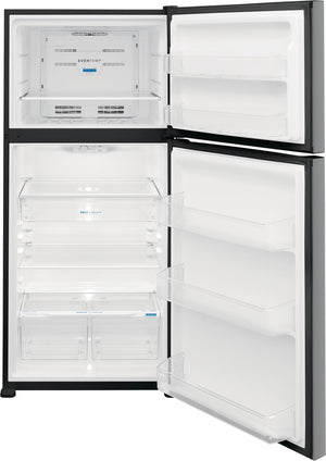 Frigidaire 20-cu ft Top-Freezer Refrigerator ( Fingerprint Resistant Stainless Steel ) Garage Ready