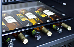 Summit Appliance 4.6-cu ft Built-In Mini Fridge ( Panel-ready door and black cabinet )