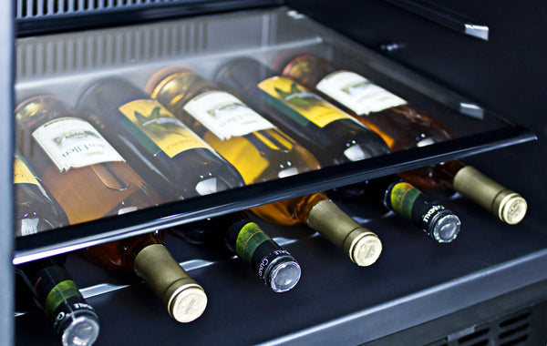 Summit Appliance 4.6-cu ft Built-In Mini Fridge ( Panel-ready door and black cabinet )