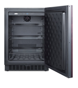Summit Appliance 4.6-cu ft Built-In Mini Fridge ( Panel-ready door and black cabinet )