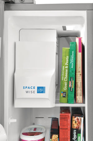 Frigidaire Gallery 25.6-cu ft Side-by-Side Refrigerator with Ice Maker ,Water and Ice Dispenser ( Fingerprint Resistant Stainless Steel ) ENERGY STAR Certified