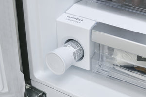 Frigidaire Gallery Standard-Depth 20-cu ft 3 -Door French Door Refrigerator with Ice Maker with Water Dispenser ( Smudge-Proof Stainless Steel ) ENERGY STAR Certified