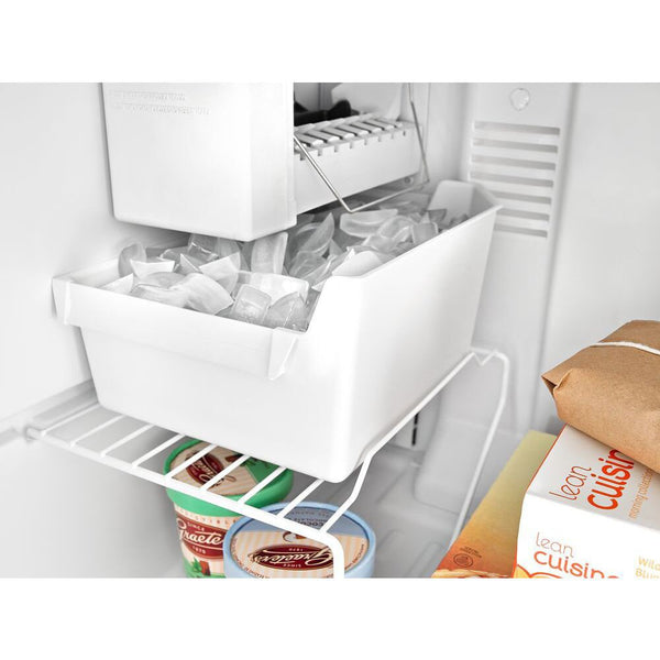 Amana 18.2-cu ft Top-Freezer Refrigerator & Electric Range Suit in White